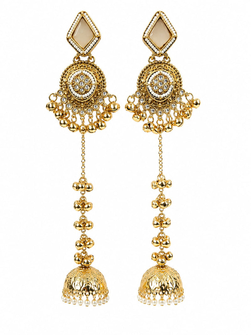 Noor-e-Kashmir Ruby Earrings