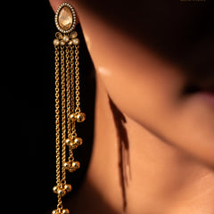 Kashmir Gulnaar Cascade Earrings