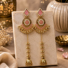 Noor-e-Kashmir Ruby Earrings