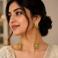 Shalimar Sage Kashmiri Earrings