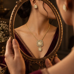 Pearl Grace Pendant Set