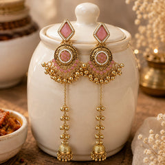Noor-e-Kashmir Ruby Earrings