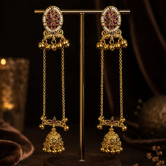 Shalimar Sage Kashmiri Earrings