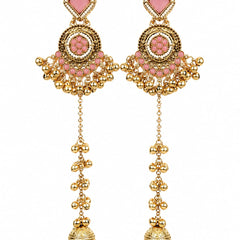 Noor-e-Kashmir Ruby Earrings