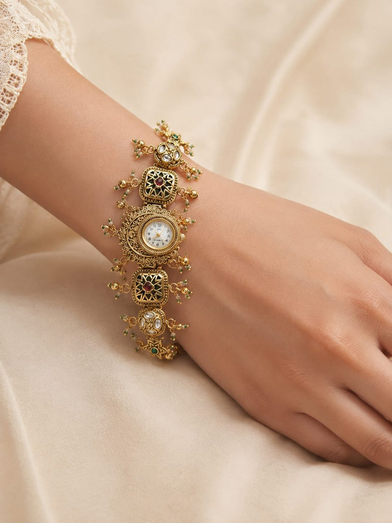 Rajwada Jadau Heritage Watch
