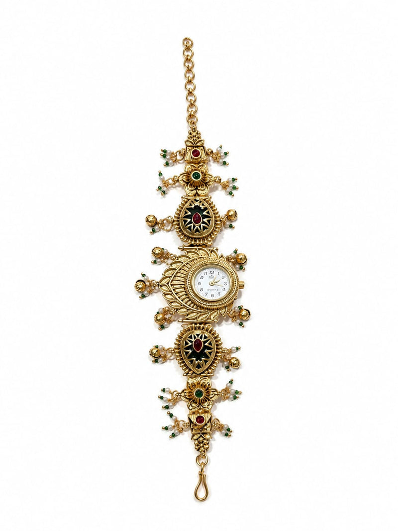Rajsi Pankh Heritage Jewellery Watch