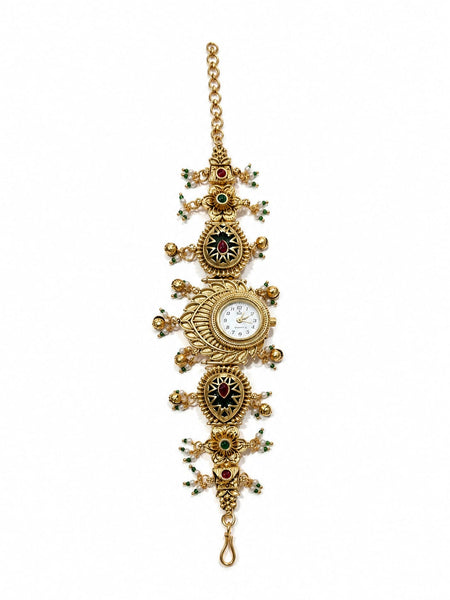 Rajsi Pankh Heritage Jewellery Watch