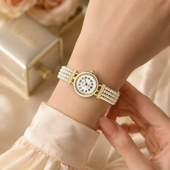 Luna Pearl Elegance Bracelet Watch