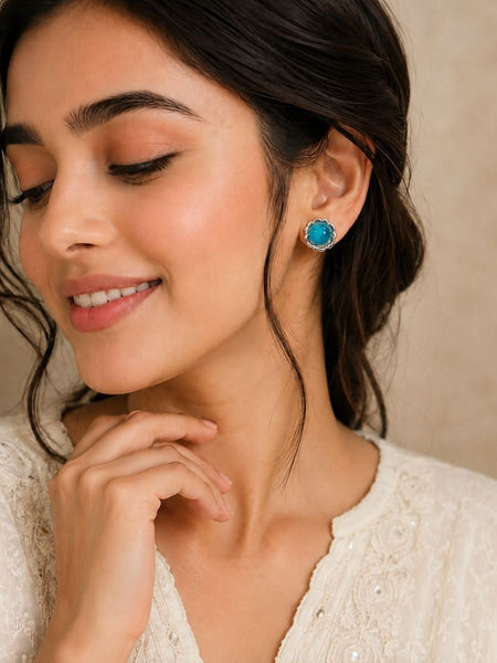 Meenakari Jhumka Earrings | Earrings for Women - V2