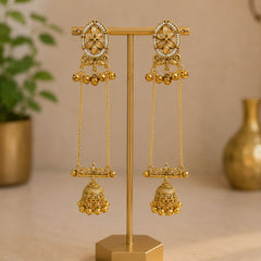 Shalimar Sage Kashmiri Earrings