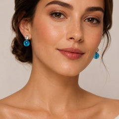 Colorful Beaded Drop Earrings | Earrings for Women