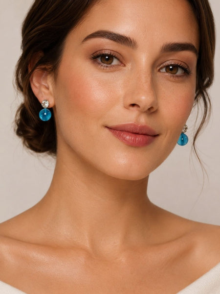 Colorful Beaded Drop Earrings | Earrings for Women