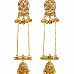 Shalimar Sage Kashmiri Earrings