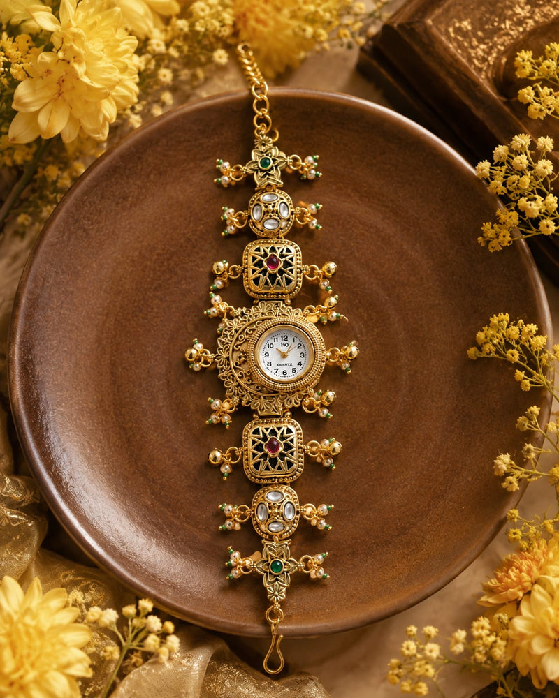 Rajwada Jadau Heritage Watch