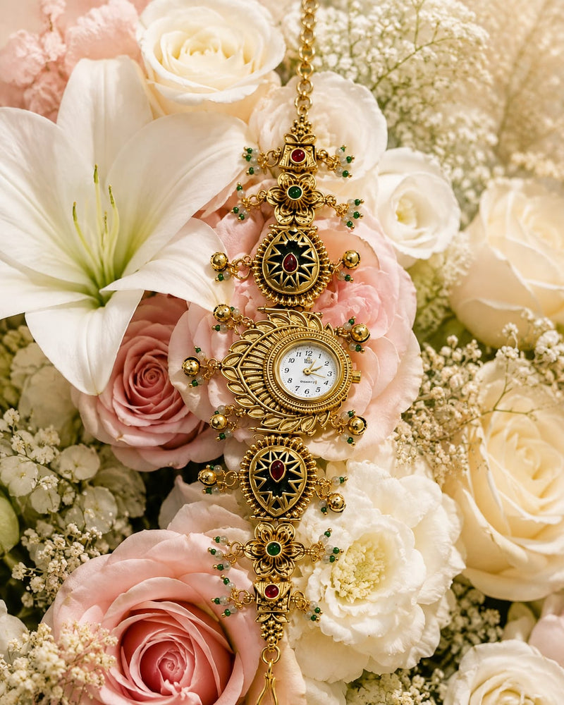 Rajsi Pankh Heritage Jewellery Watch
