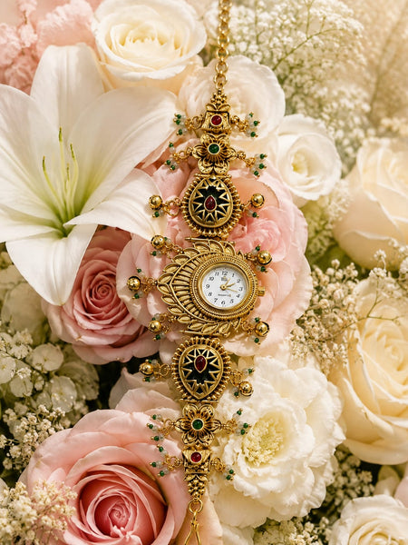 Rajsi Pankh Heritage Jewellery Watch