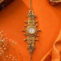 Rajwada Pearl Charm Watch