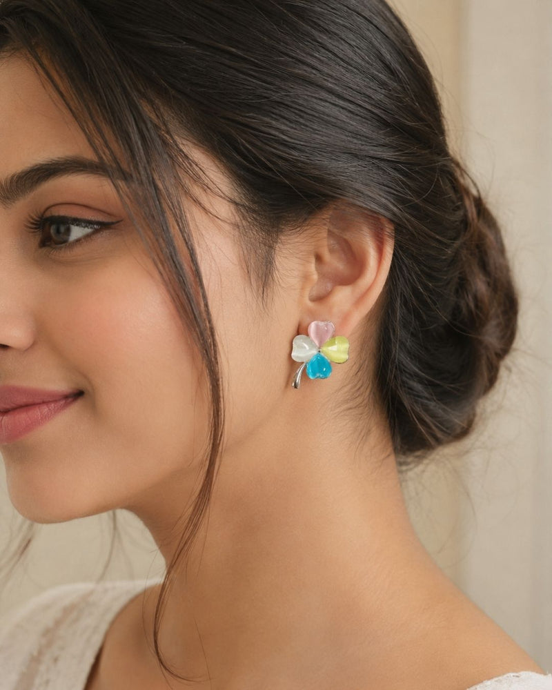 Oxidized Temple Jhumka Earrings | Earrings for Women - V2