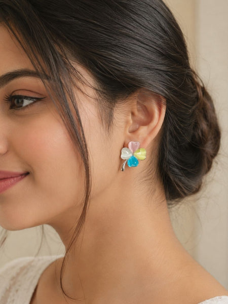 Oxidized Temple Jhumka Earrings | Earrings for Women - V2