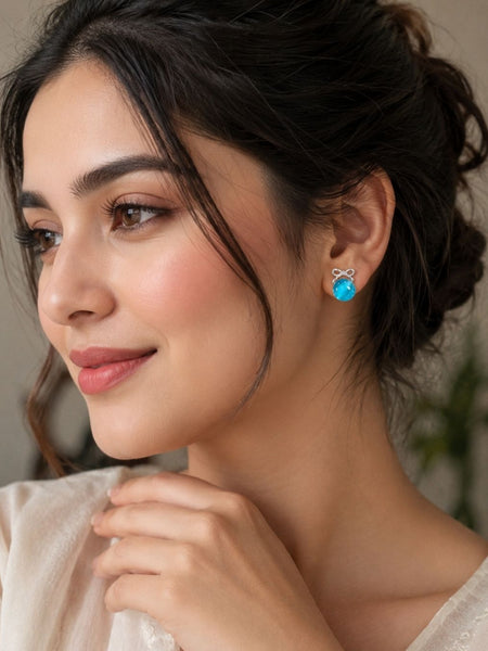 Pearl Cluster Stud Earrings | Earrings for Women