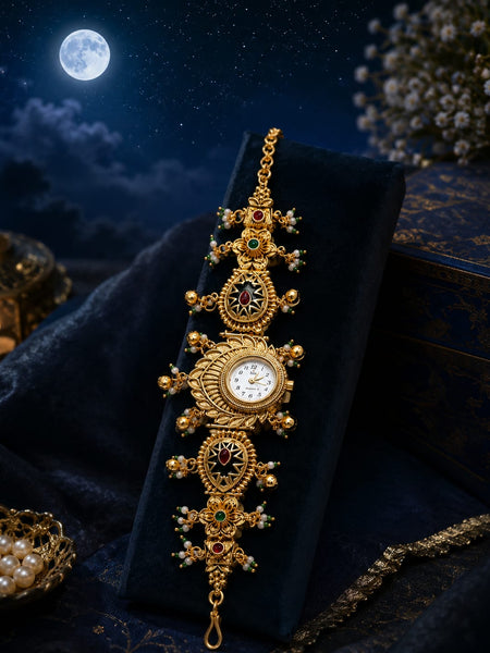 Rajsi Pankh Heritage Jewellery Watch