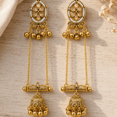 Shalimar Sage Kashmiri Earrings