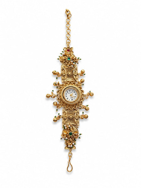 Rajwada Pearl Charm Watch