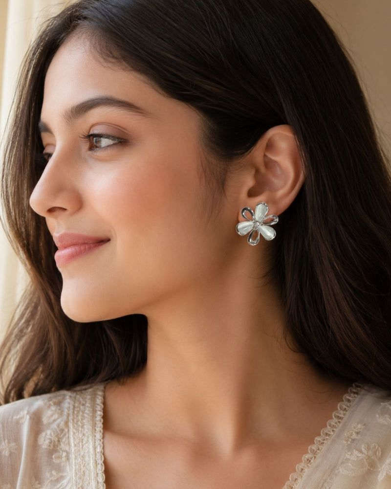 Gold Beaded Jhumka Earrings | Earrings for Women - V2