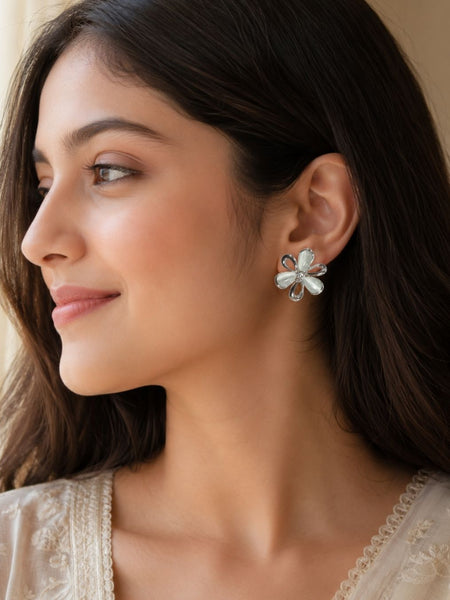 Gold Beaded Jhumka Earrings | Earrings for Women - V2