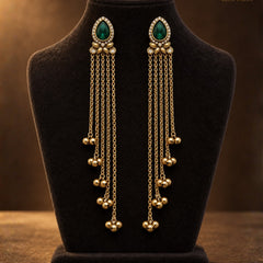 Kashmir Gulnaar Cascade Earrings