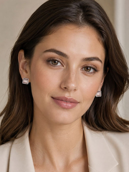 Gold Kundan Stud Earrings | Earrings for Women - V2