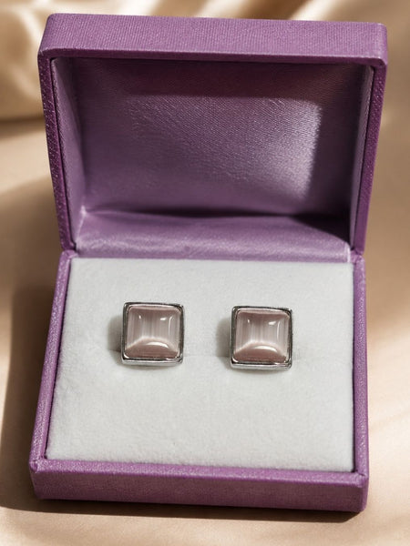 Oxidized Floral Stud Earrings | Earrings for Women - V2