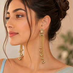 Kashmir Gulnaar Cascade Earrings