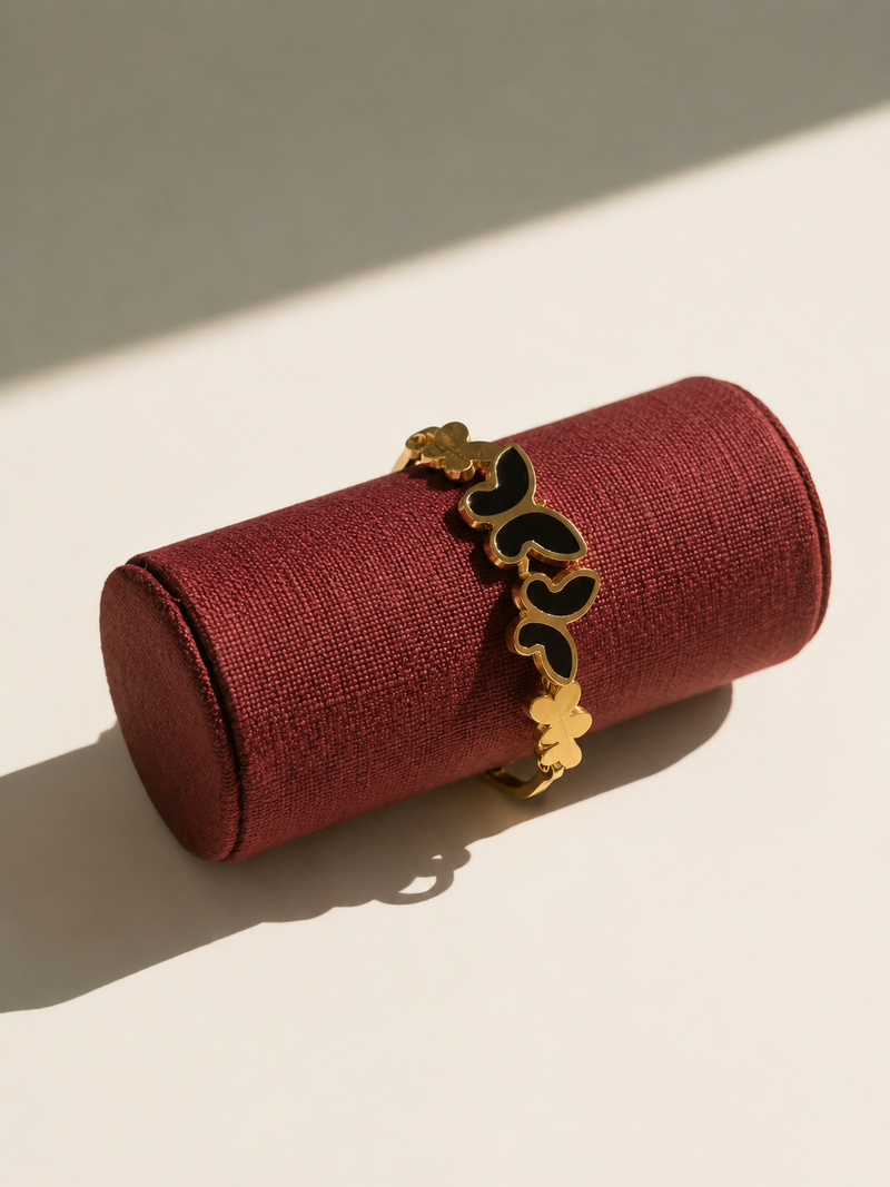Midnight Butterfly Gold Bracelet | Bracelet for Women