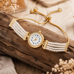 Luna Pearl Elegance Bracelet Watch