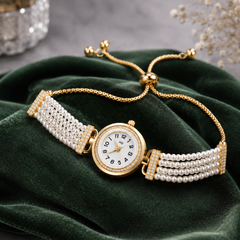 Luna Pearl Elegance Bracelet Watch