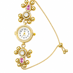 Royal Blossom Gold Bracelet Watch