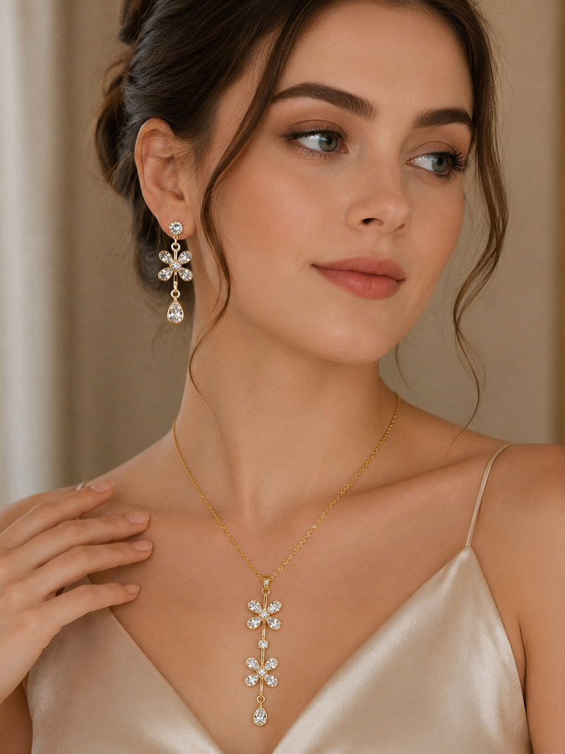 Golden Daisy Elegance Set