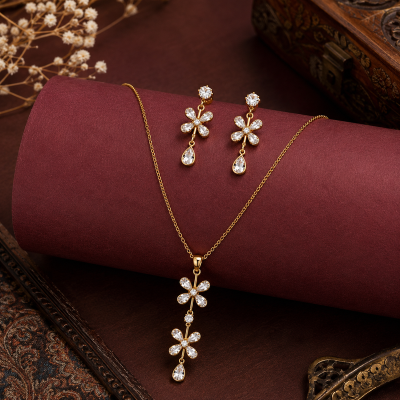 Golden Daisy Elegance Set