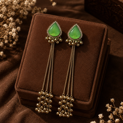 Kashmiri Noor Tassel Earrings | Earrings for Women