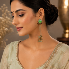 Kashmiri Noor Tassel Earrings | Earrings for Women