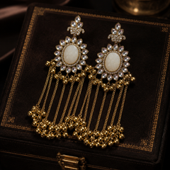 Gulmarg Heritage Tassel Earrings | Earrings for Women