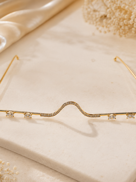 Aurelia Crystal Wave Eyewear | Sunglasses for Women