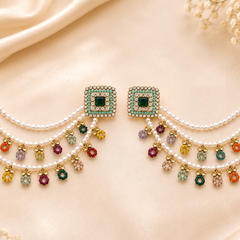 Pearl Bloom Statement Earrings | Earrings for Women