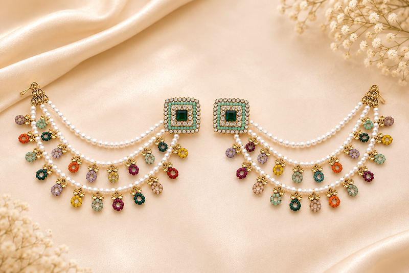 Pearl Bloom Statement Earrings | Earrings for Women