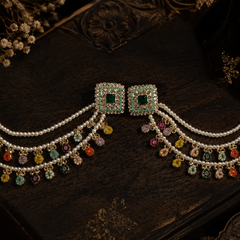 Pearl Bloom Statement Earrings | Earrings for Women