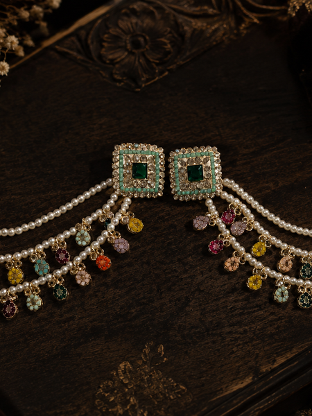 Pearl Bloom Statement Earrings | Earrings for Women