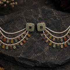 Pearl Bloom Statement Earrings | Earrings for Women