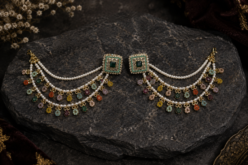 Pearl Bloom Statement Earrings | Earrings for Women