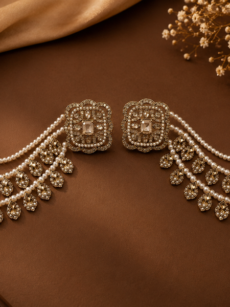 Royal Pearl Symphony Earrings | Earrings for Women
